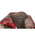 FENDI Zucchino Shoulder Bag 8BR465 Beige Dark Brown Red Jacquard